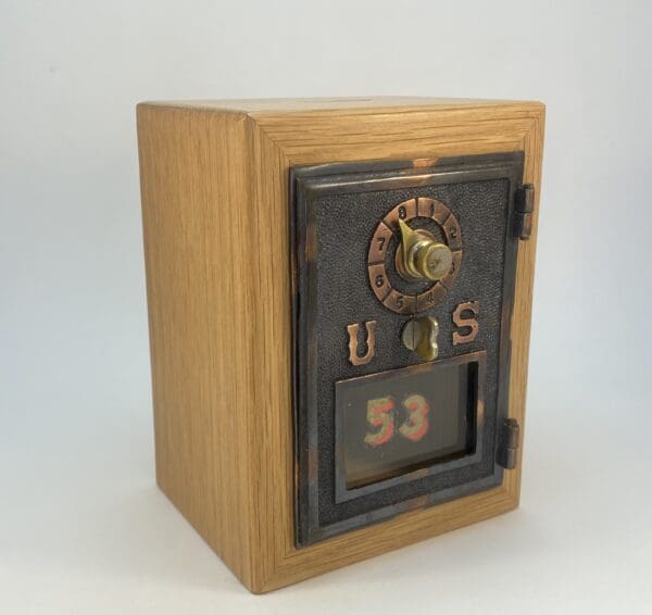 1906 Roseburg Oregon, Keyless Lock Company Post Office Box Door #53