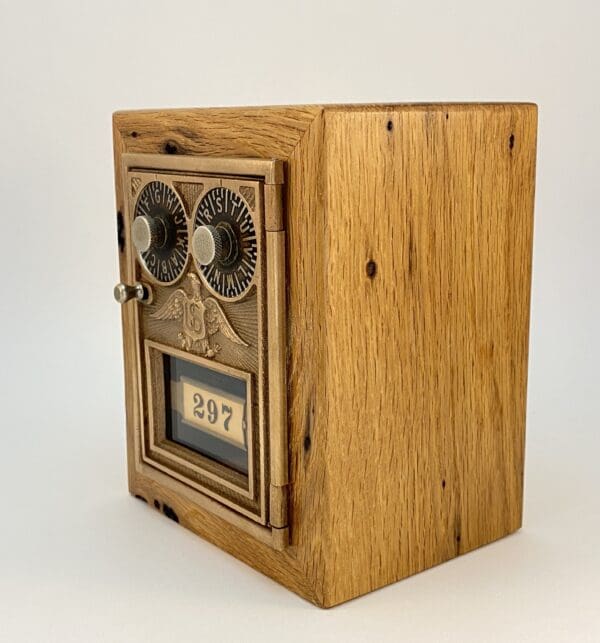 1950's Double Dial, Corbin Eagle Post Office Door Bank #273 - Image 4