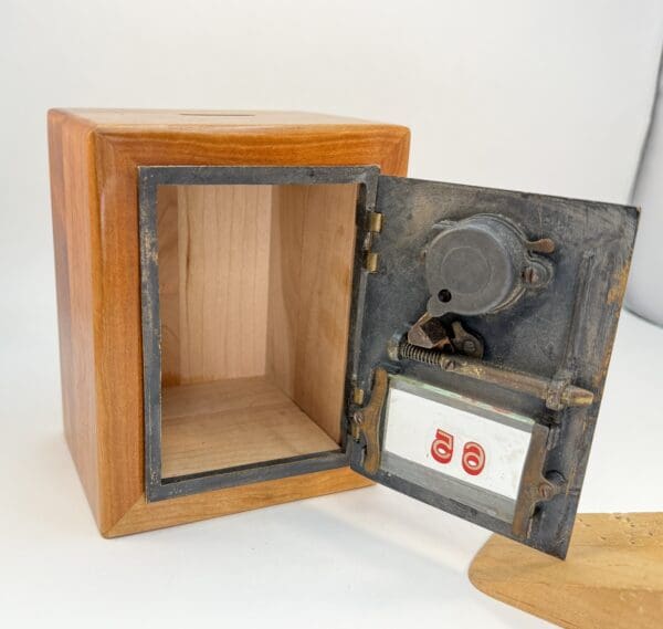 1906 Antique Eagle Post Office Door Bank # 65 - Image 6