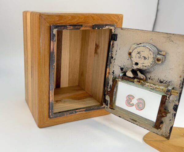 1906, Antique Post Office Door Bank #63 - Image 6