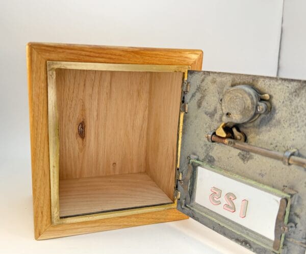 1906 Freeville NY Antique Post Office Door Bank # 125 - Image 7