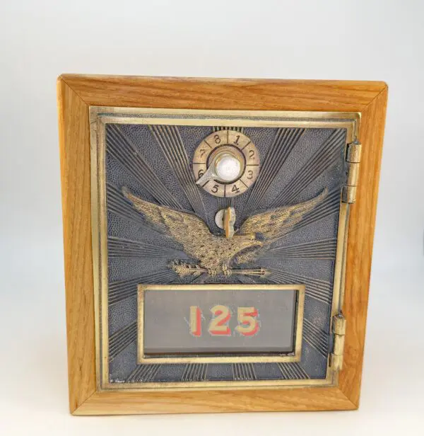 1906 War Eagle Cast Brass
