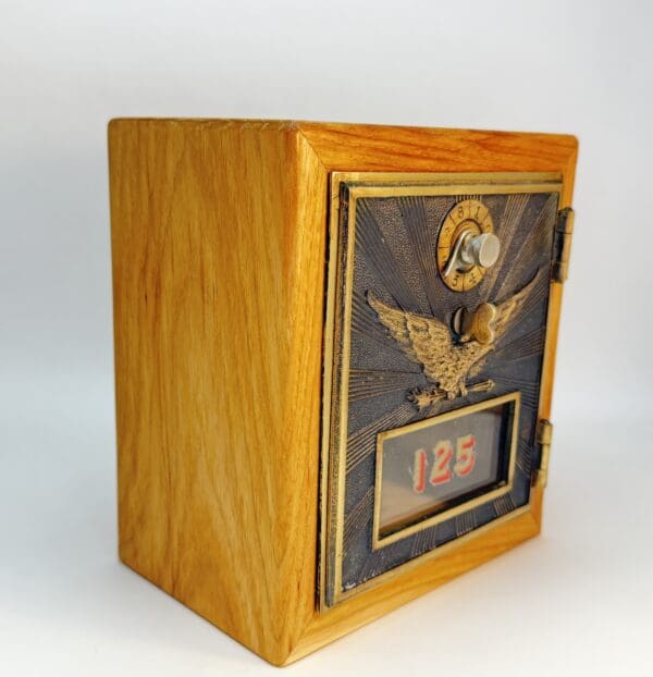 1906 Freeville NY Antique Post Office Door Bank # 125