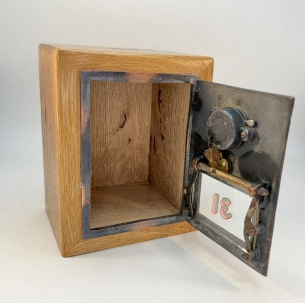 1906, Antique Post Office Door Bank #31 - Image 8