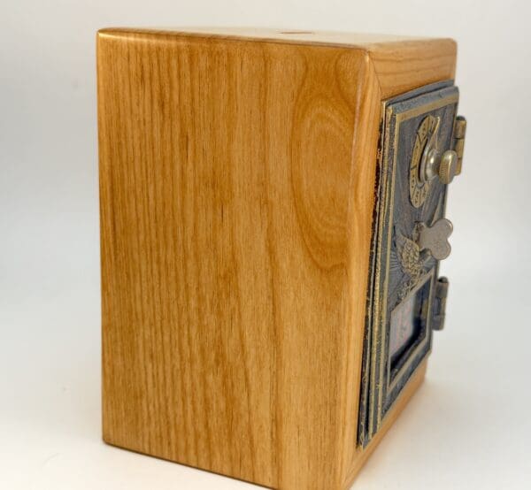1906 Antique Eagle Post Office Door Bank # 15 - Image 5