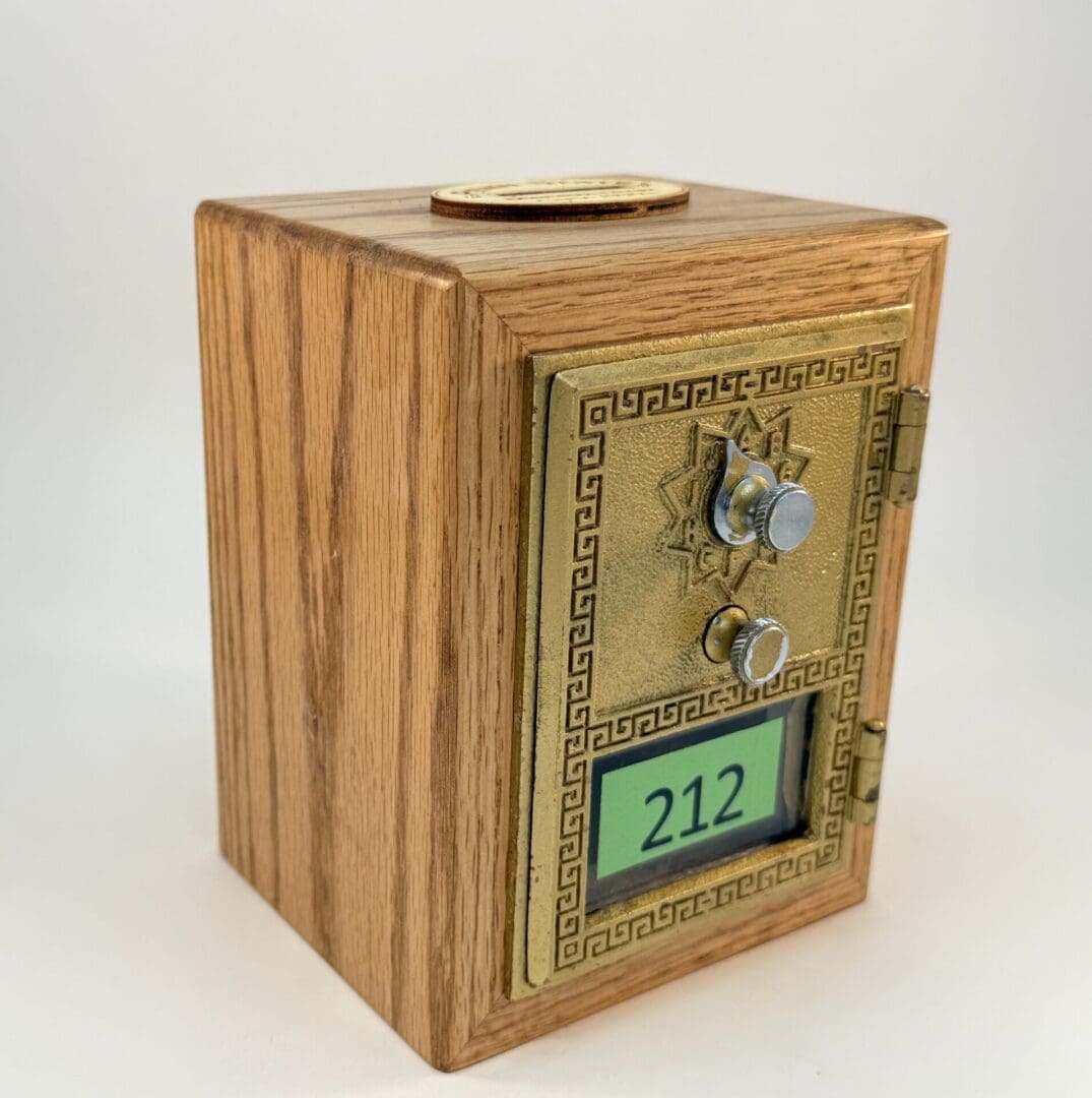 Penn State University Mailbox Door Bank circa 1960s