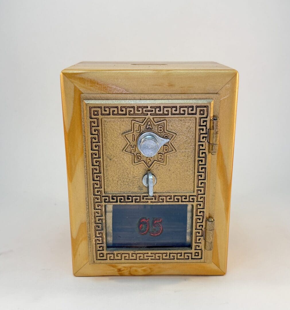 1958-Old Mailbox Door Bank