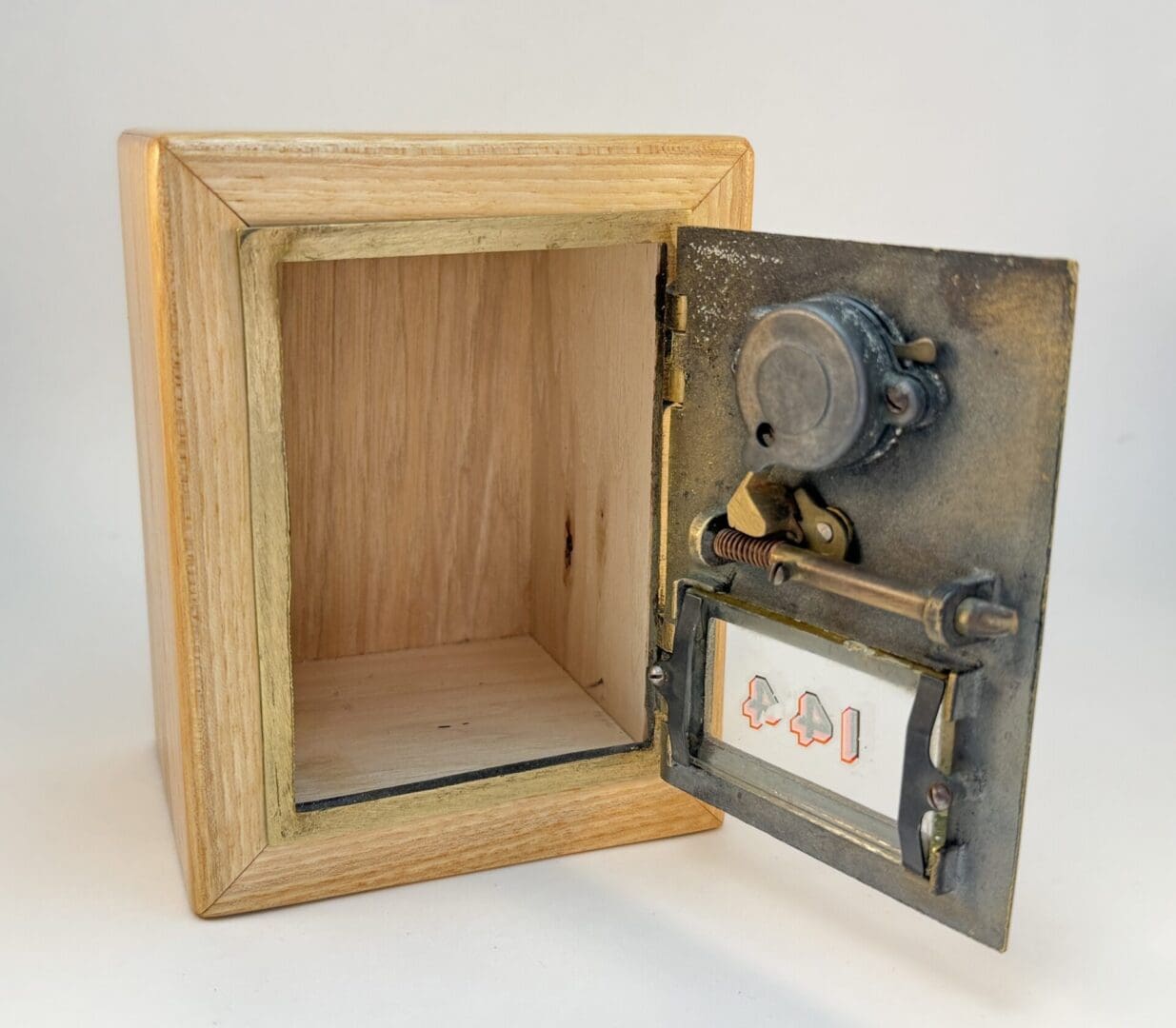 1906 War Eagle Post Office Door Bank