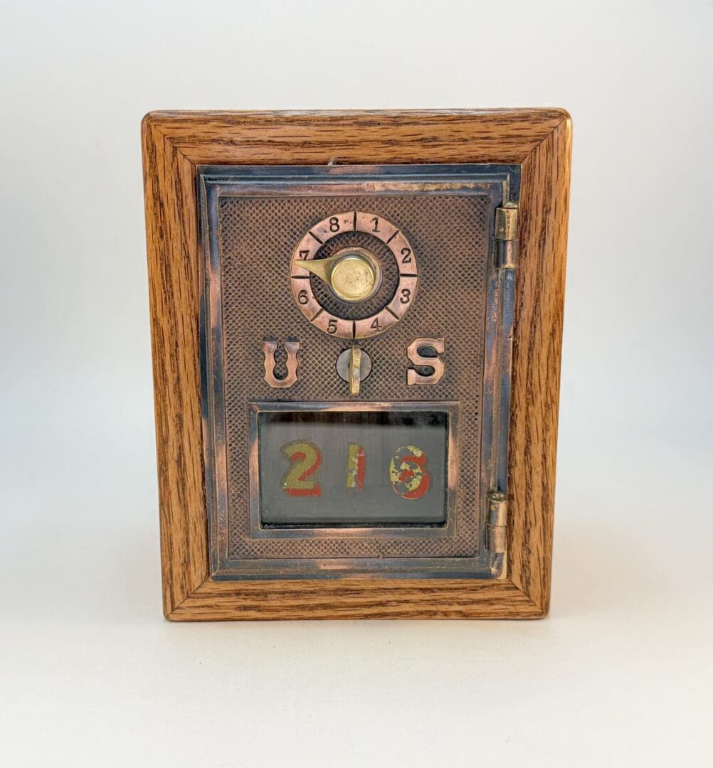 1906 Mailbox Door Bank