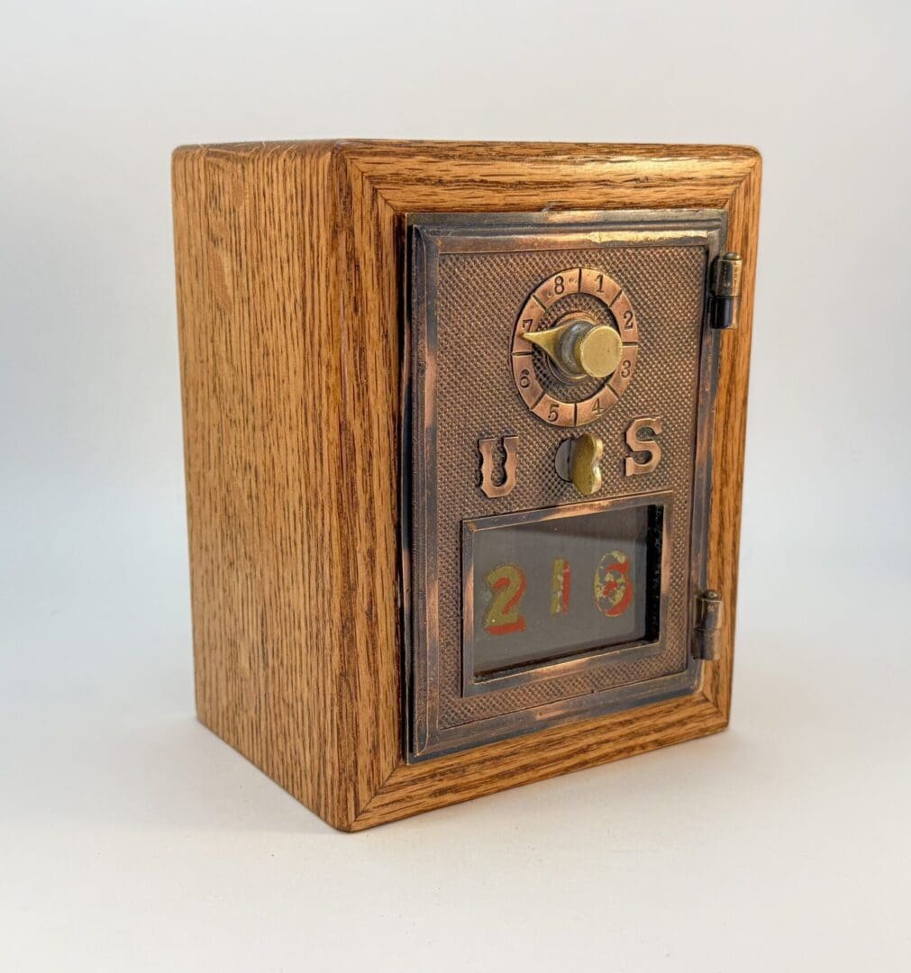 1906 Mailbox Door Bank