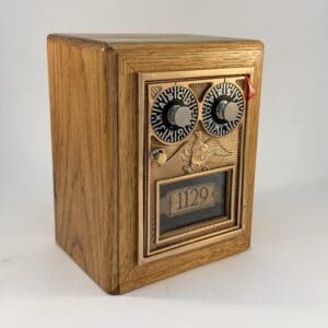US Eagle Dual Dial Post Office Door Bank