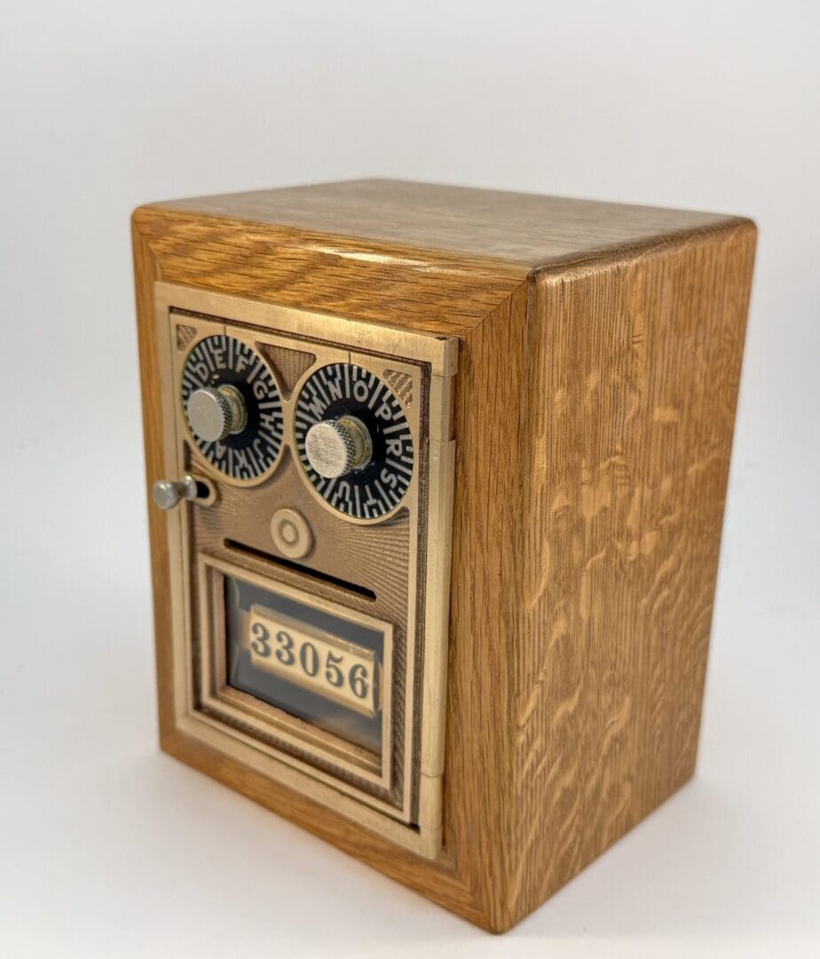 Georgia Tech Mailbox Door Bank