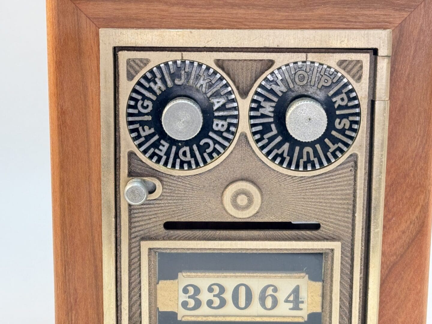 Georgia Tech retired Mailbox door Bank