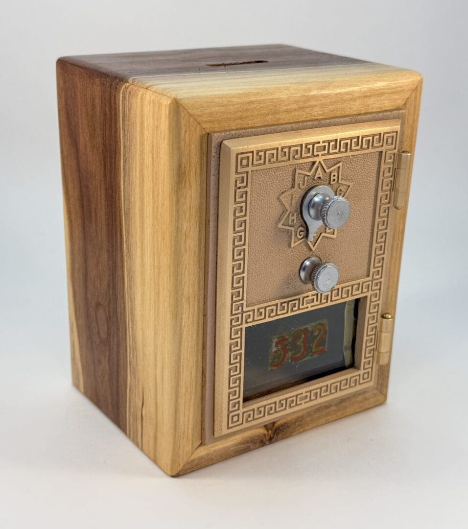Post Office Mailbox Door Bank Foxburg PA 1964 - Wood-N-You Like It