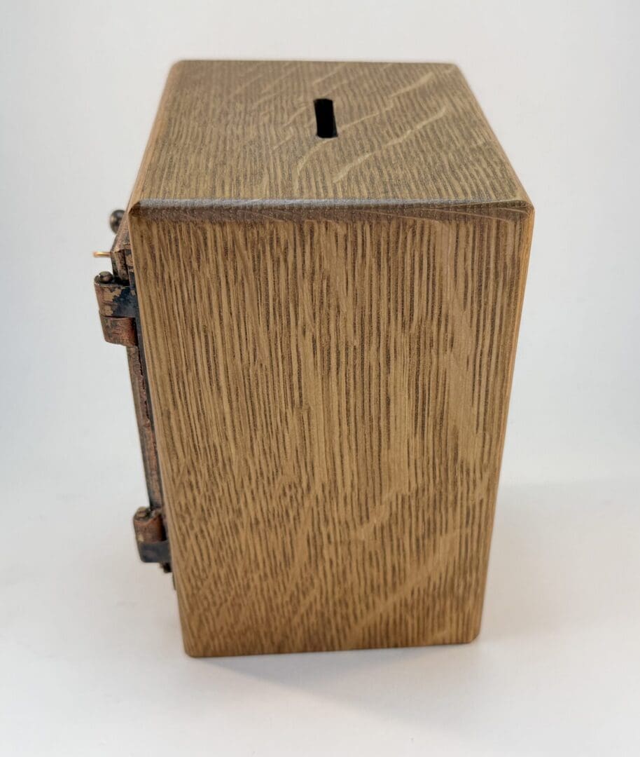 1902 Star Dial old Mailbox Door Bank