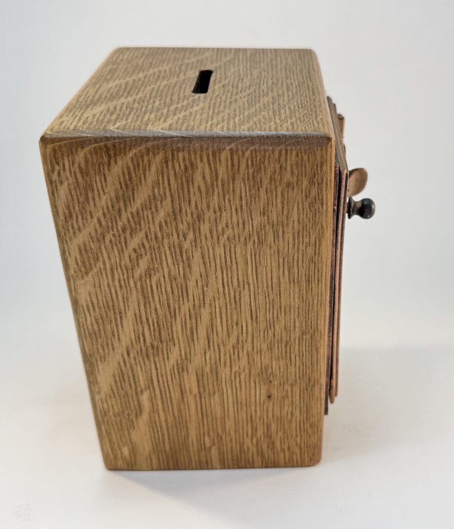 1902 Star Dial old Mailbox Door Bank