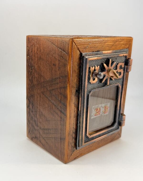 1902 Antique Post Office Door Bank