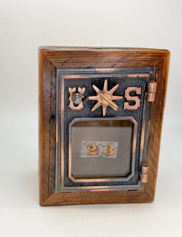 Old Mailbox Door Bank