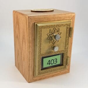 Penn State Mailbox Door Bank circa 1960