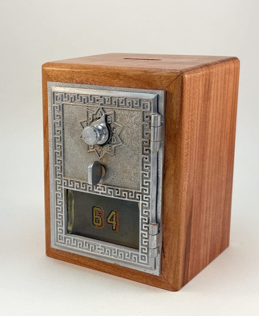 1956 Old Post Office Door Bank