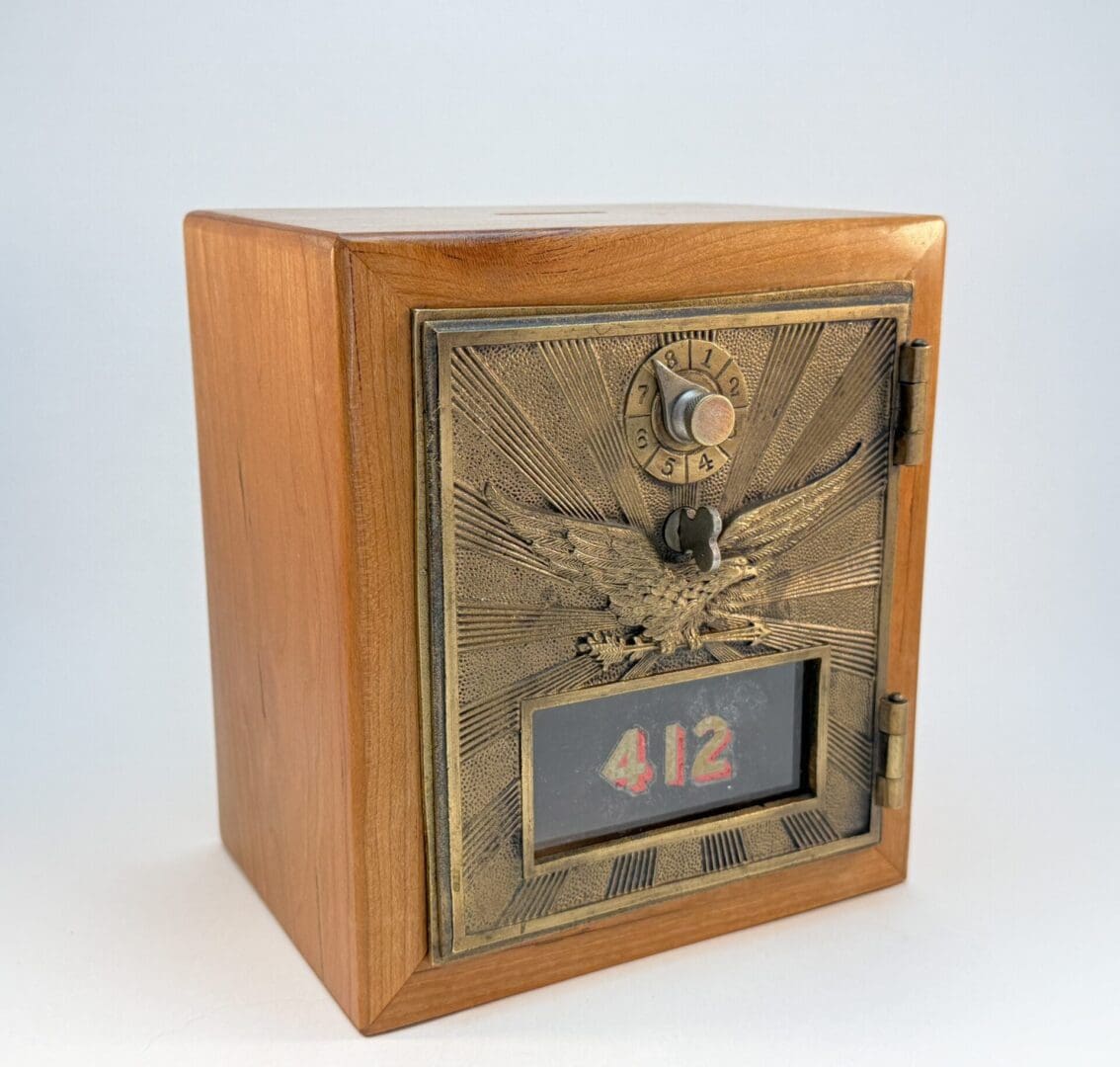 920 Bronze Eagle Larger Size Mailbox Door Bank