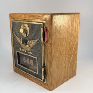 Large size 1906 Brass Eagle Bank